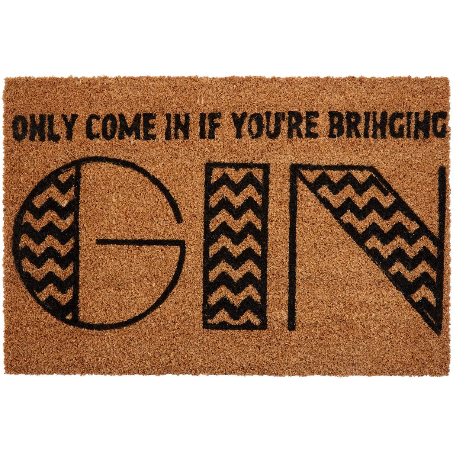 Filta Gin Doormat - Brown