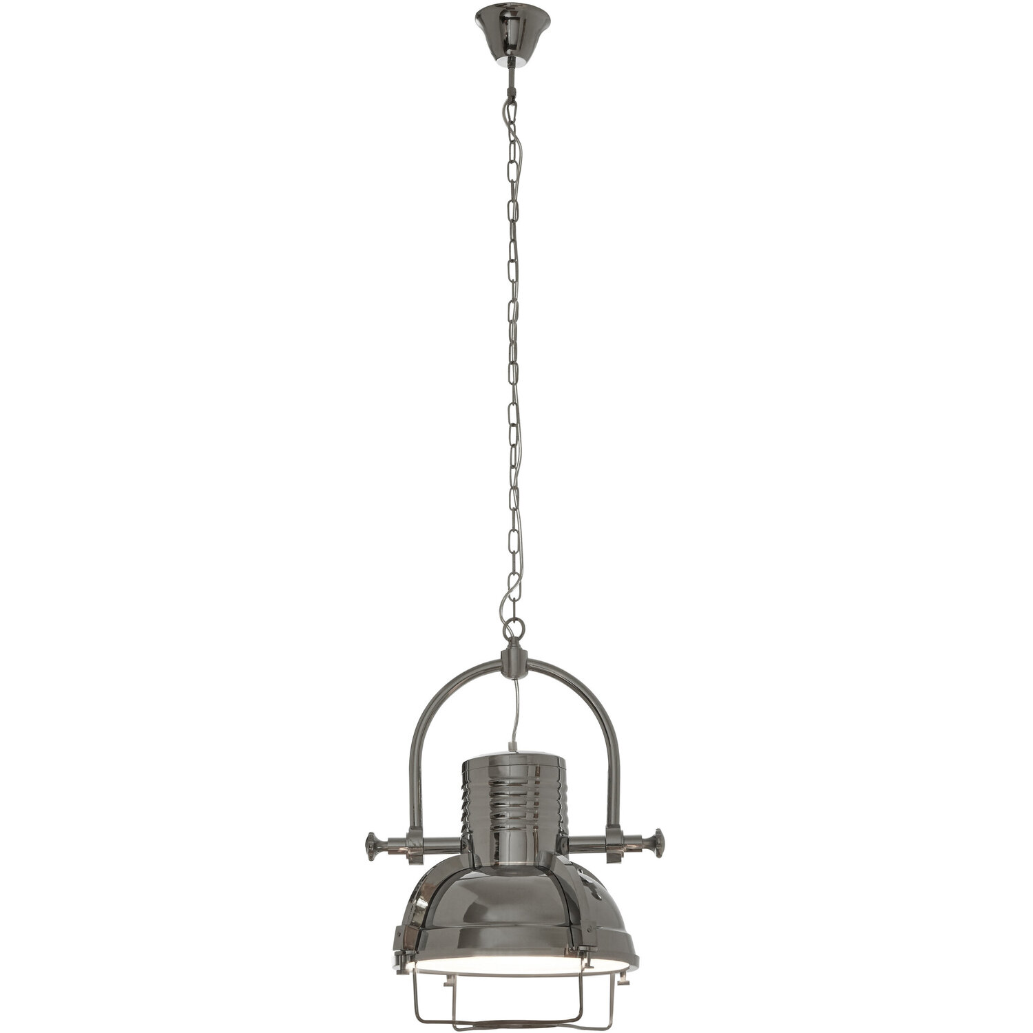 Industrial Revolution Pendant Light - Silver