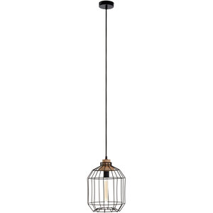 Beacan Black Metal Wire Pendant Light