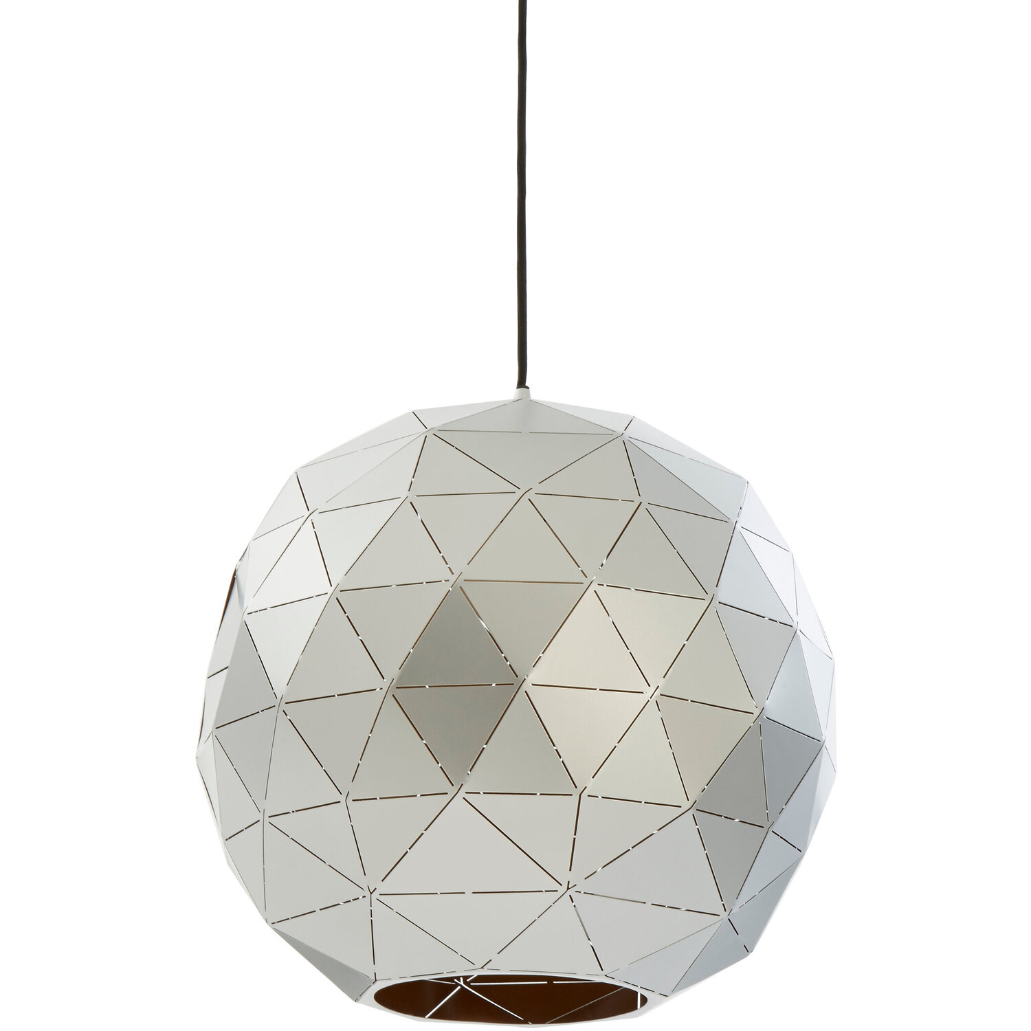 Mateo Small Silver Finish Pendant Light - Silver