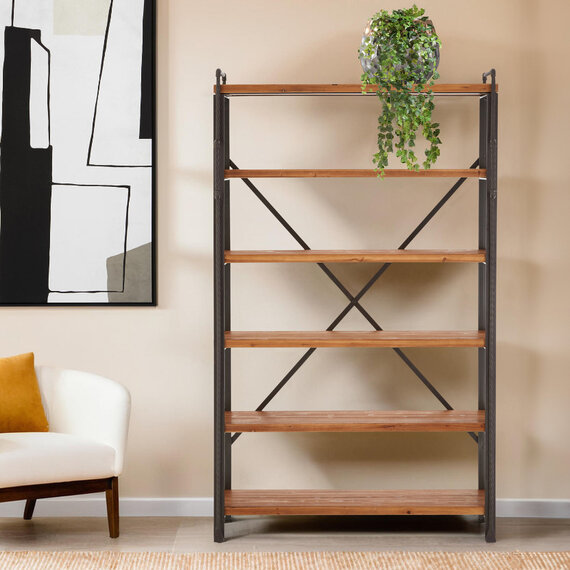 New Foundry 6 Tier Shelf Unit