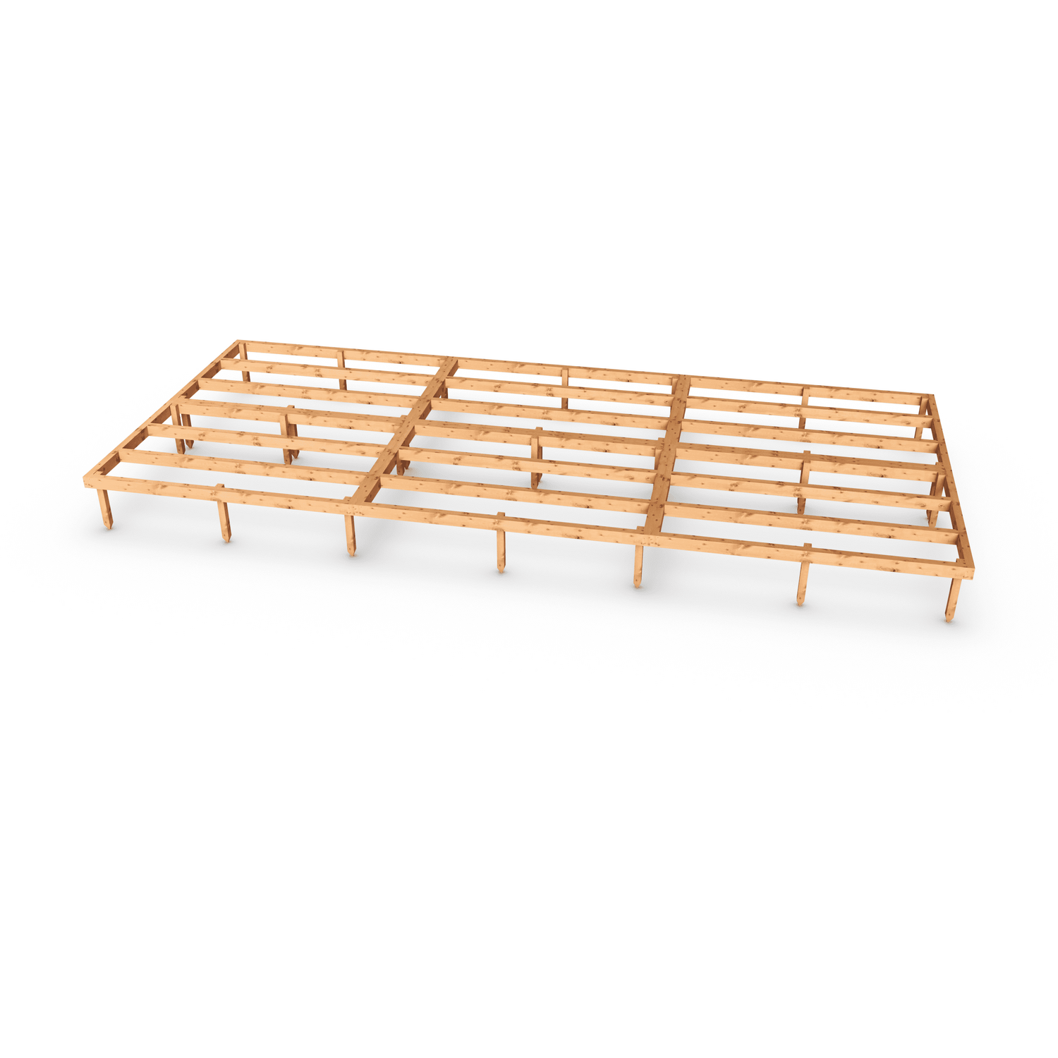 Empire Sheds 18X8 Empire Timber Shed Base - Green