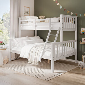 Casey Triple Bunk Bed White