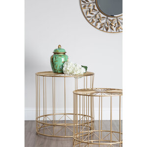 Set Of 2 Lexi Round Side Tables