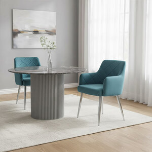 Tamzin Light Blue Splayed Dining Chair