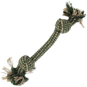 HugglePets Legacy Hemp 2 Knot Dog Toy