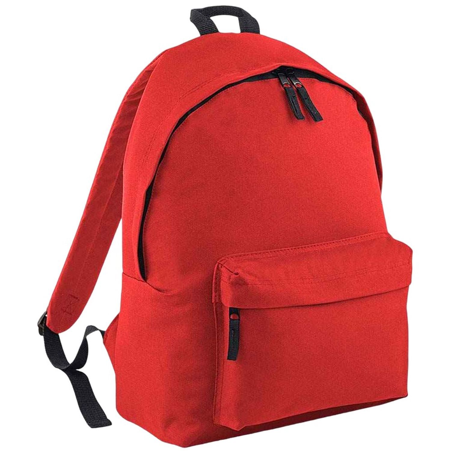 Bagbase Original Plain Backpack - Bright Red / Fabric
