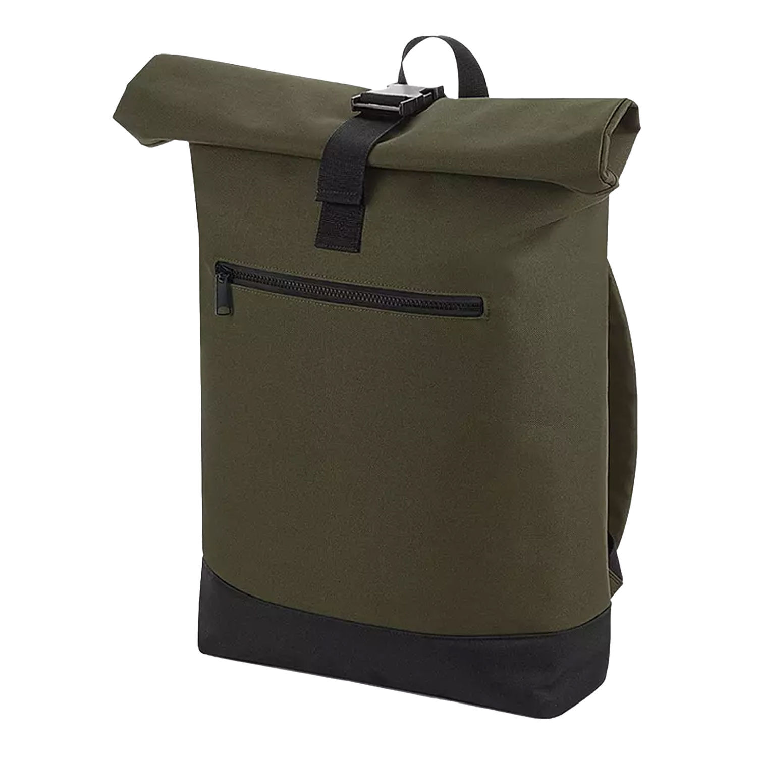 Bagbase Roll-Top Backpack / Rucksack / Bag (12 Litres) - Military Green