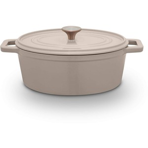 Nattura 29cm Oval Casserole Cashmere