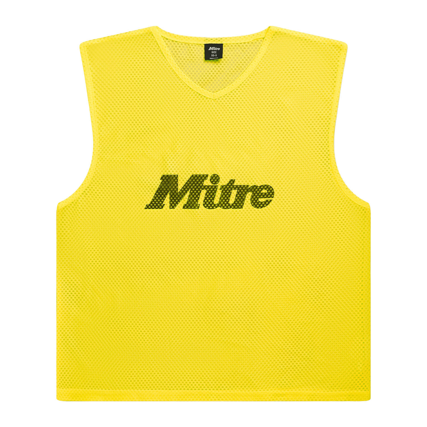 Mitre Unisex Adult Pro Training Bib - Neon Yellow