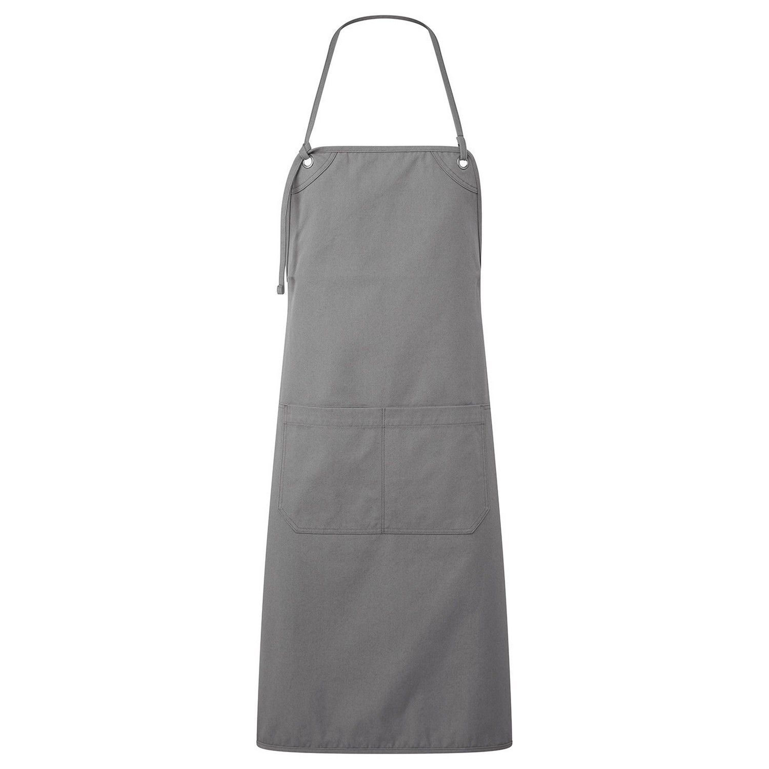 Premier Unisex Adult Artisan´S Choice Canvas Double Pocket Apron - Dark Grey