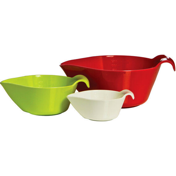 3 Piece Melamine Measuring Bowl Set