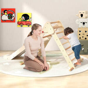 Reversible Slide Children Climber Triangle