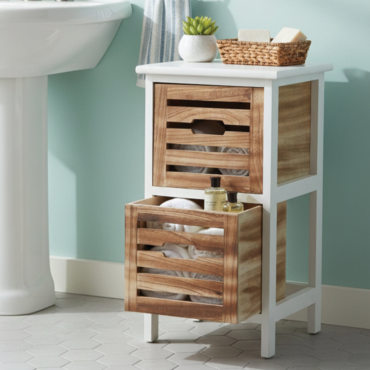 Orsina Portsmouth 2 Drawer Chest - Natural