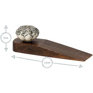 Wooden Door Stops - Pack of 3