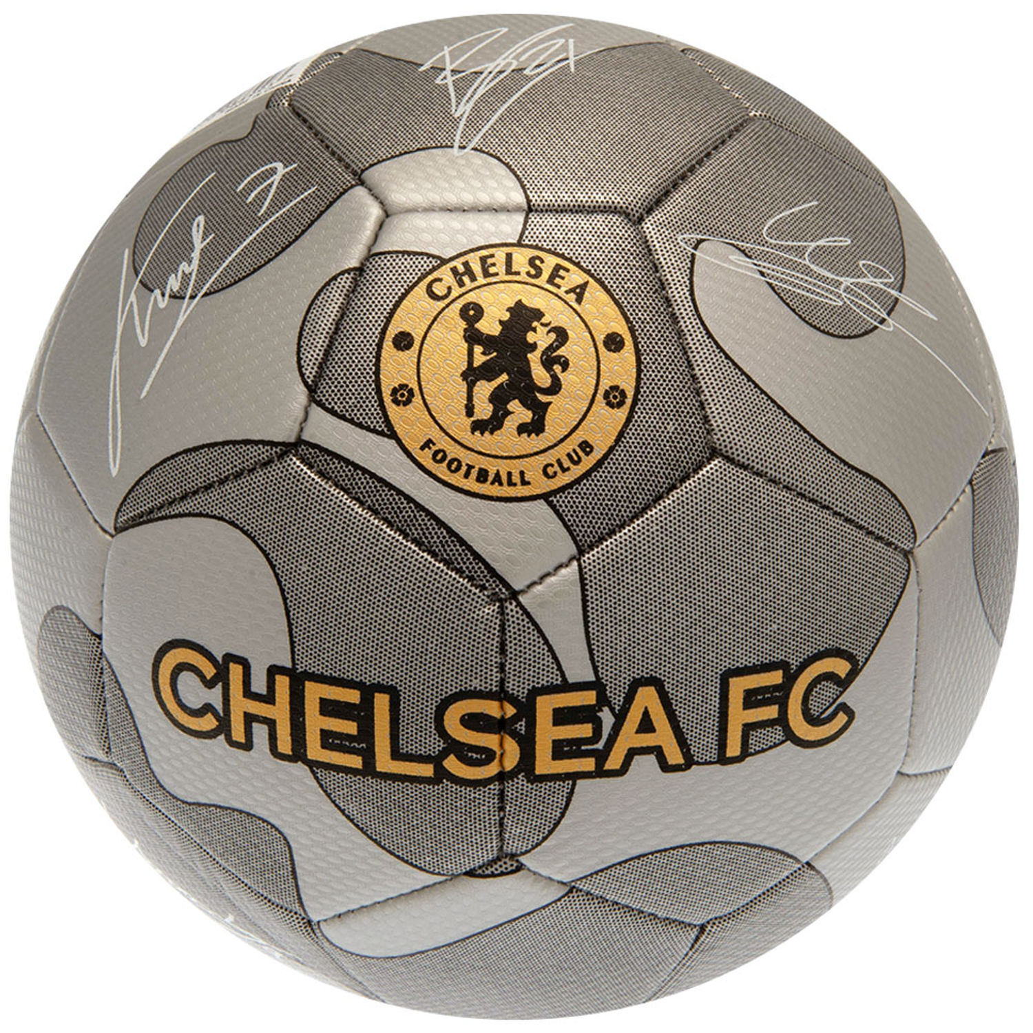 Chelsea Fc Camo Football - Silver/Gold