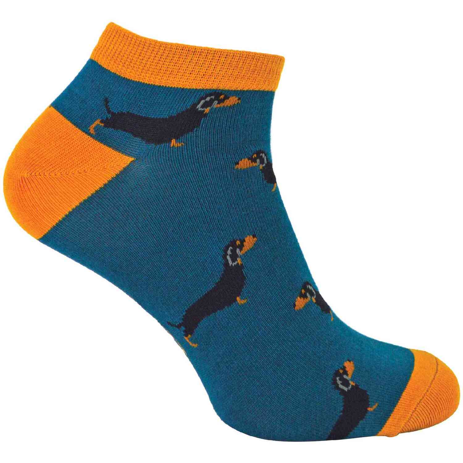 Mr Heron Mens Bamboo Animal Trainer Socks