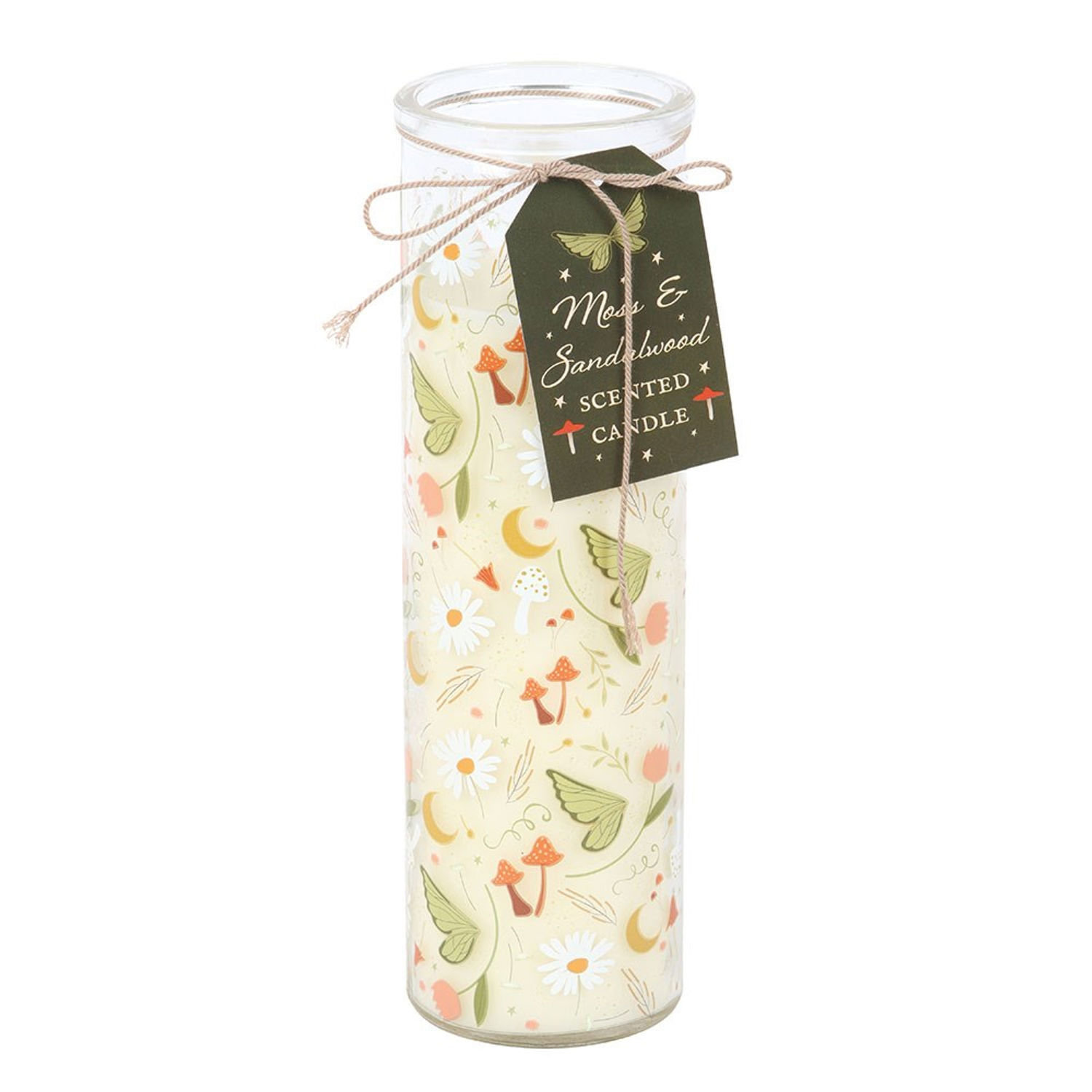 Something Different Unisex White Moss & Sandalwood Folklore Tube Candle In - Image 2