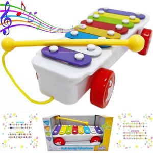 Big Daddy Play Baby Pull Along Xylophone Toy