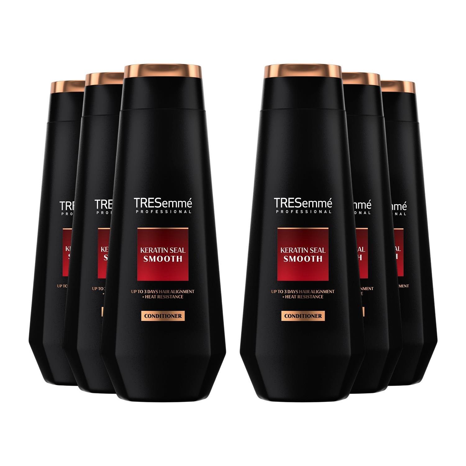 TRESemmé Keratin Seal Smooth Conditioner, 200 ml | Salon-grade Keratin sealing, up to 3 days of aligned hair*, frizz control, humidity protection, soft and sleek manageability - Image 3