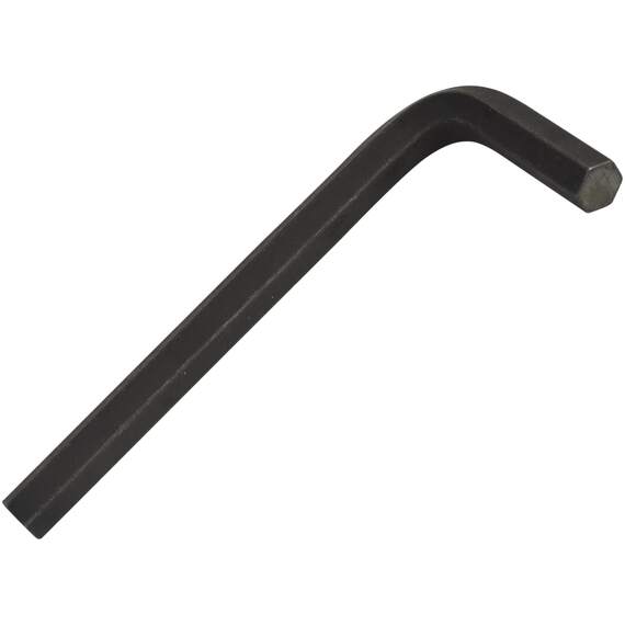Expert 9mm metric short-arm hexagon key, black zinc plated