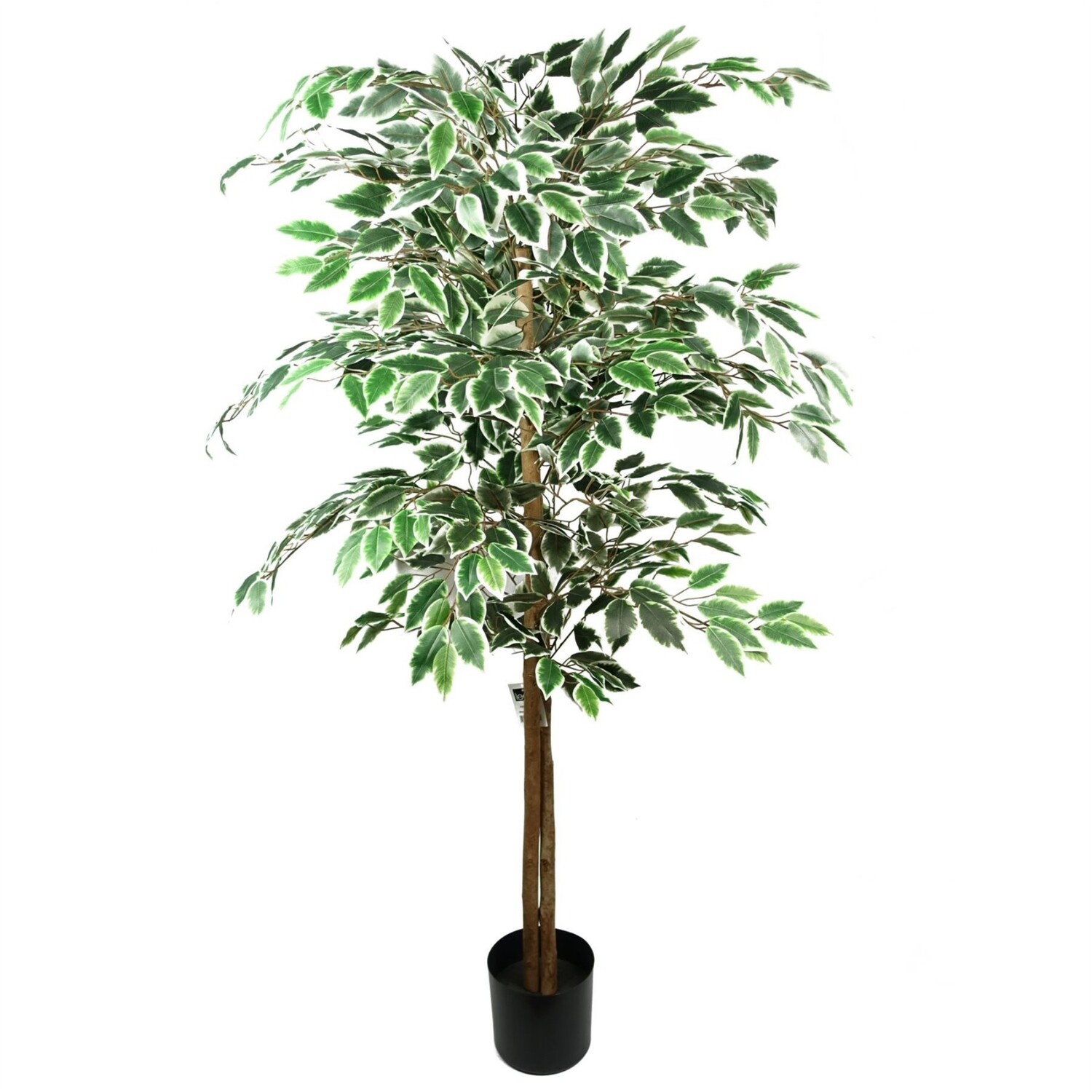 150cm Artificial Ficus Tree with 1008 Silk Leaves - Green