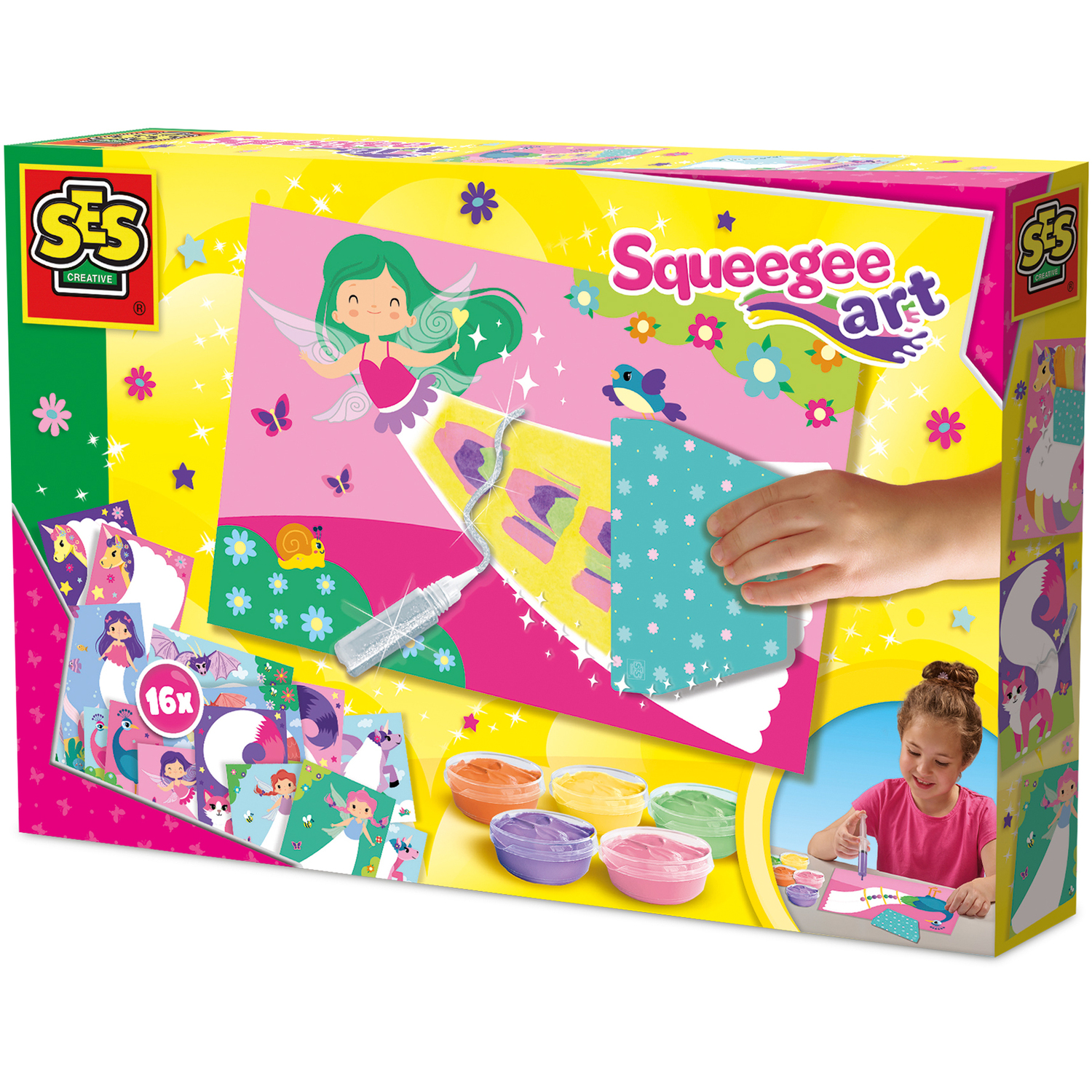 Ses Creative Squeegee Art - Multi