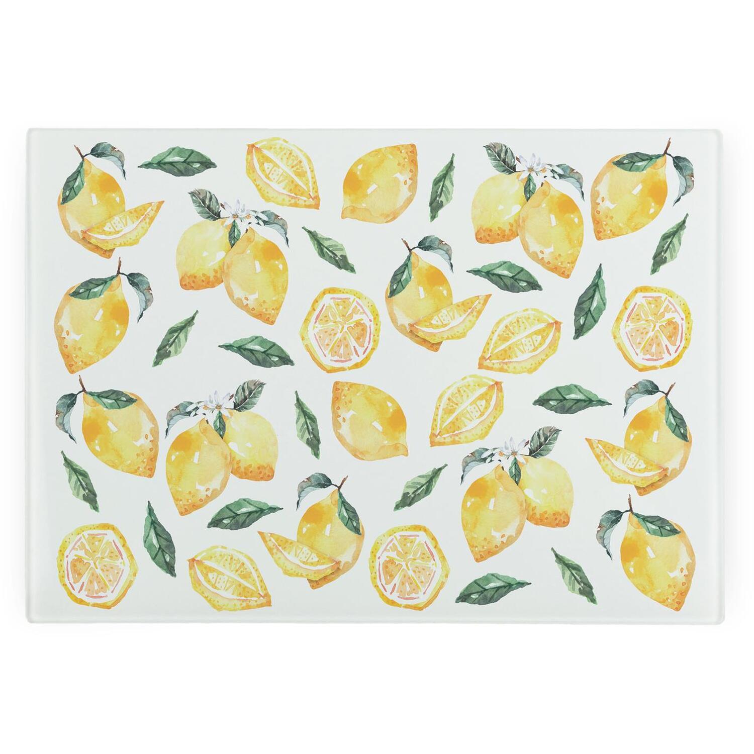 Image of Lemons Smooth Glass Worktop Saver -&hellip;