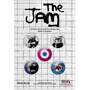 The Jam All Mod Cons Badge (Pack of 5)