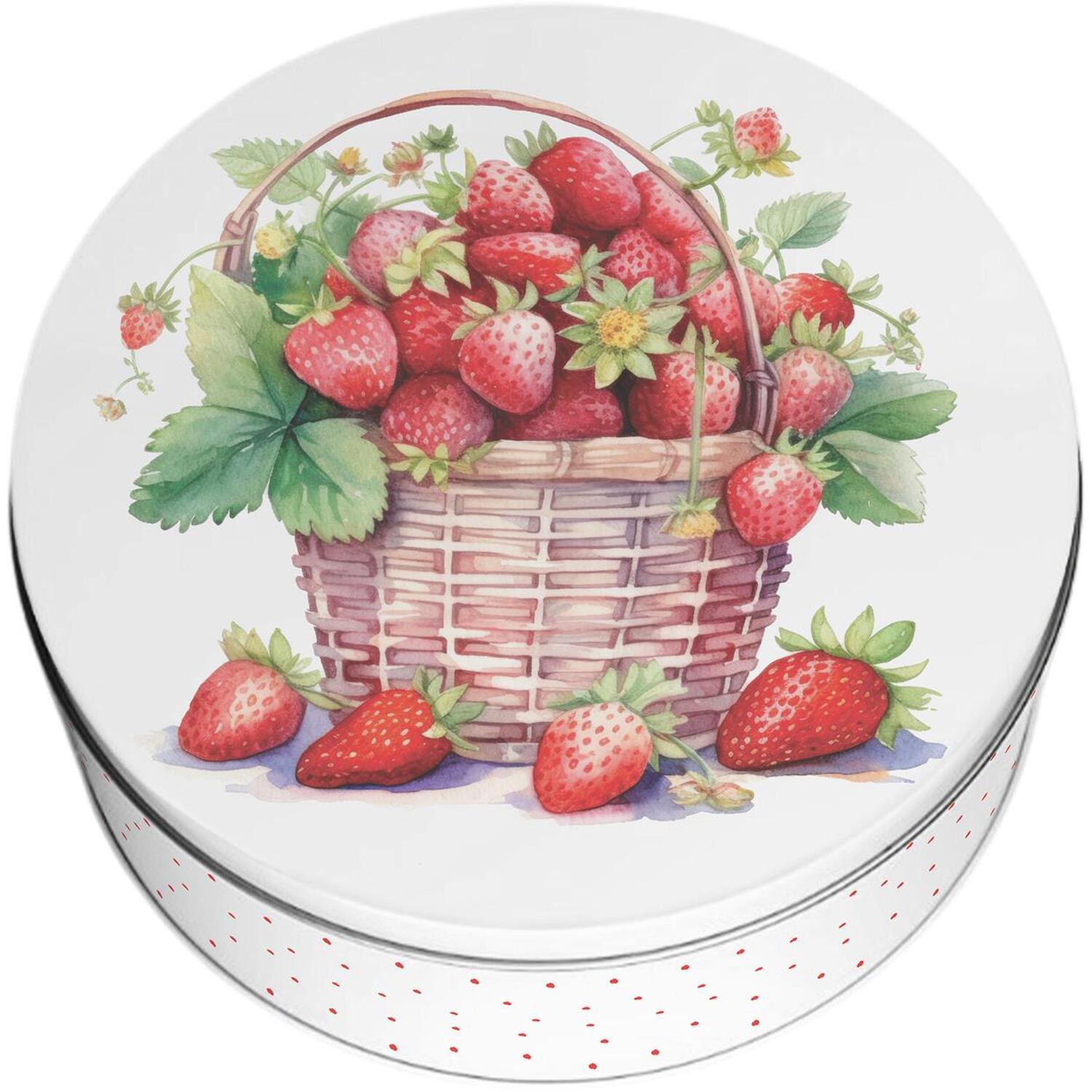 Image of Strawberry Basket Small Cake Tin -&hellip;
