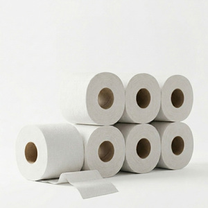 Pack Of 48 Highly Absorbent White Embossed 2ply Centre Feed Paper Rolls