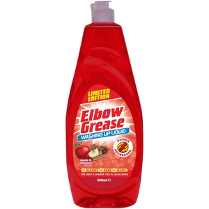 Elbow Grease Apple & Cinnamon Washing Up Liquid 600ml