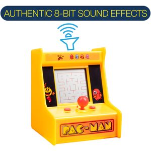 PAC-MAN Desktop Arcade Game with Classic 8-Bit Gameplay