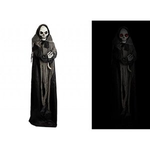 Animated Skeleton Ghost Black Decoration