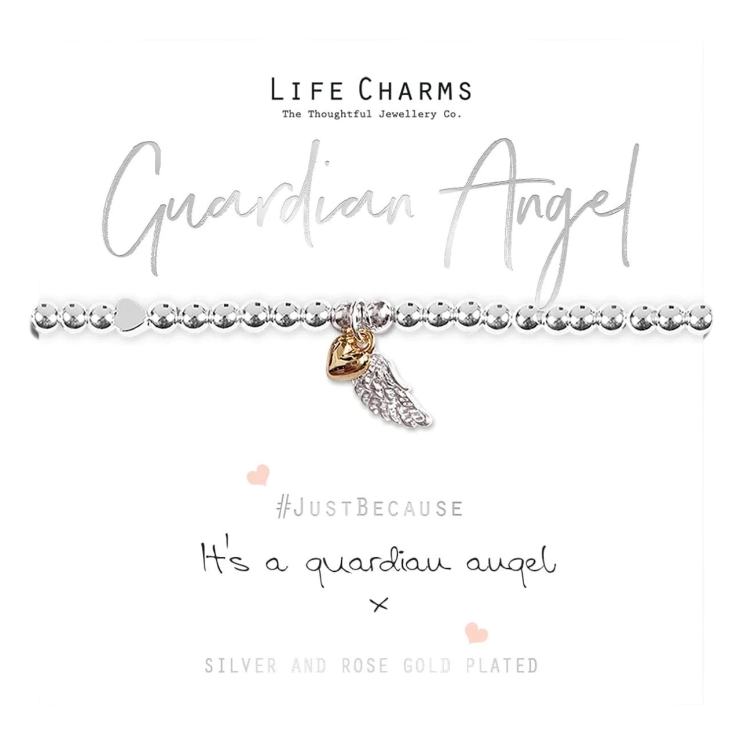 Life Charms Guardian Angel Wing Gift Boxed Bracelet Pretty Gift Idea for Friends - Image 5