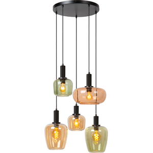 Lucide Pendant Light Black