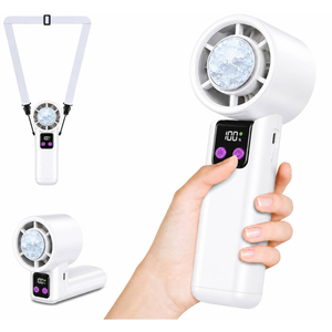 Dyzi Ice Cooling Handheld Fan 2000mAh 5W 199 Speed USB-C Rechargeable