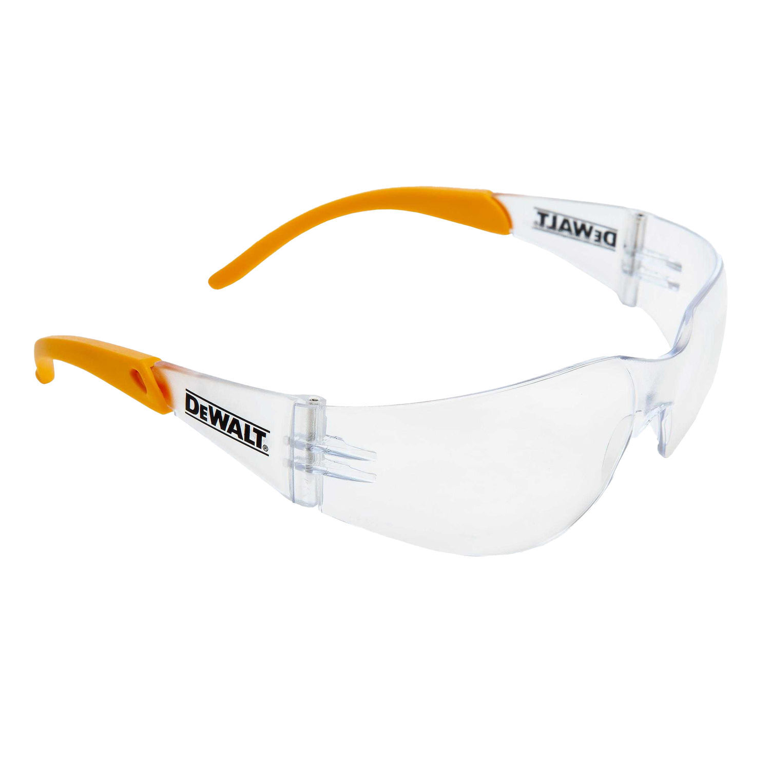 Dewalt Polycarbonate Logo Safety Glasses - Clear