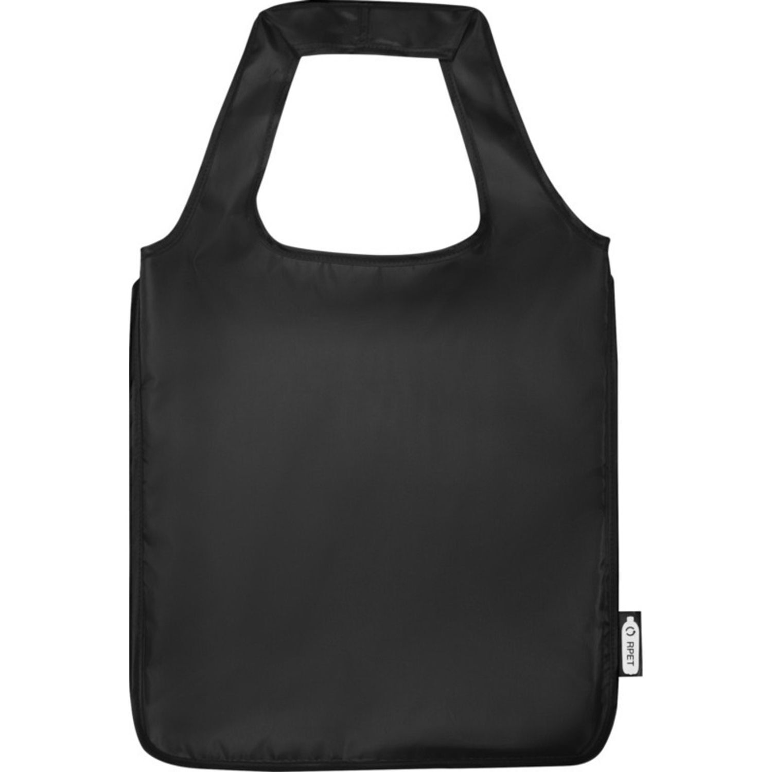 Bullet Ash Rpet Tote Bag - Solid Black