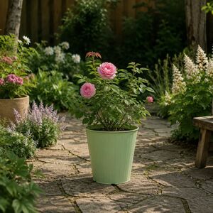 Plants By Post 3L Mum In A Million Pink Rose Bush