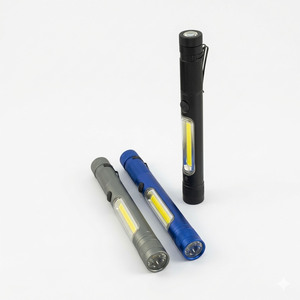 COB LED Pen Torch with Magnet, Compact and Versatile