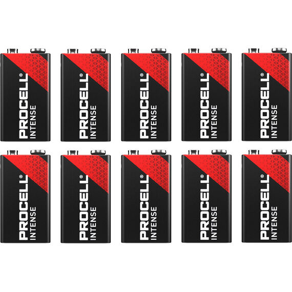 Duracell Procell Intense 9V Pack of 10 S30266.