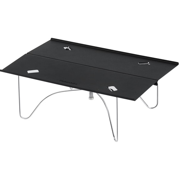 NATUREHIKE Small Folding Camping Table - Black