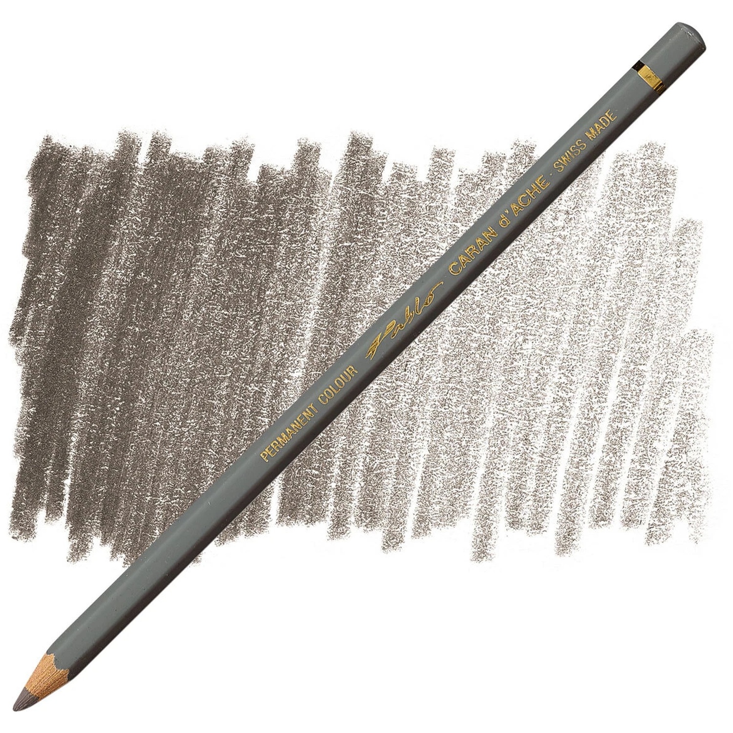 Caran d'Ache Pablo Coloured Pencil Cedarwood Cocoa 405 For Drawing - Image 2