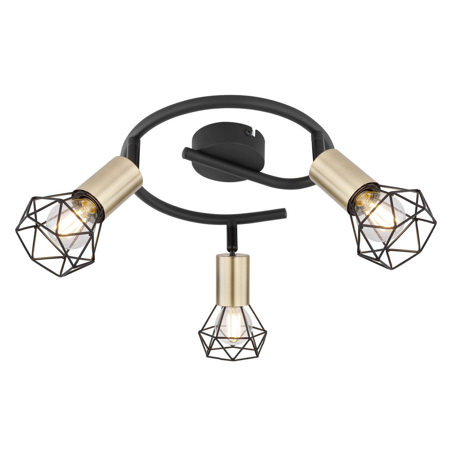 Globo Lighting Xara Spotlight Black