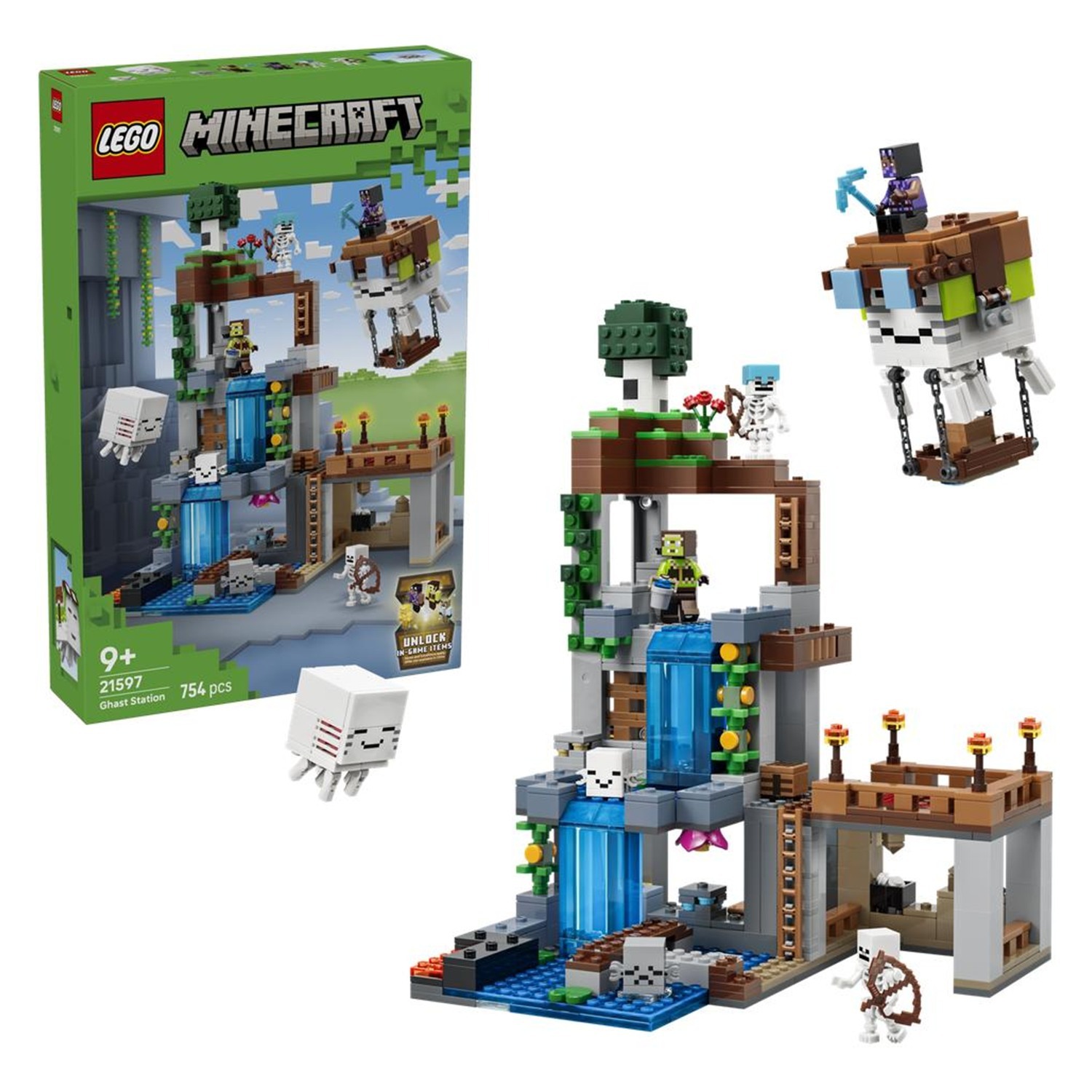 Lego Minecraft Ghast Station Building Toy 21597 - Image 18
