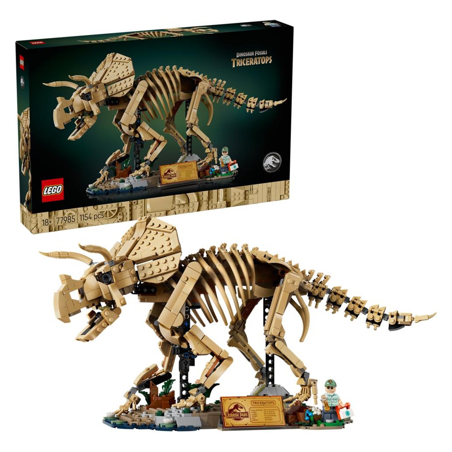 Joom Jo Market - Japan Select - Men's Lego Jurassic World Triceratops Dinosaur Fossil Toy 77985 For And Wo - Image 11