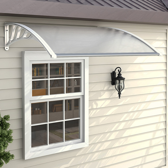 Outdoor Curved Shielded Rain Shelter