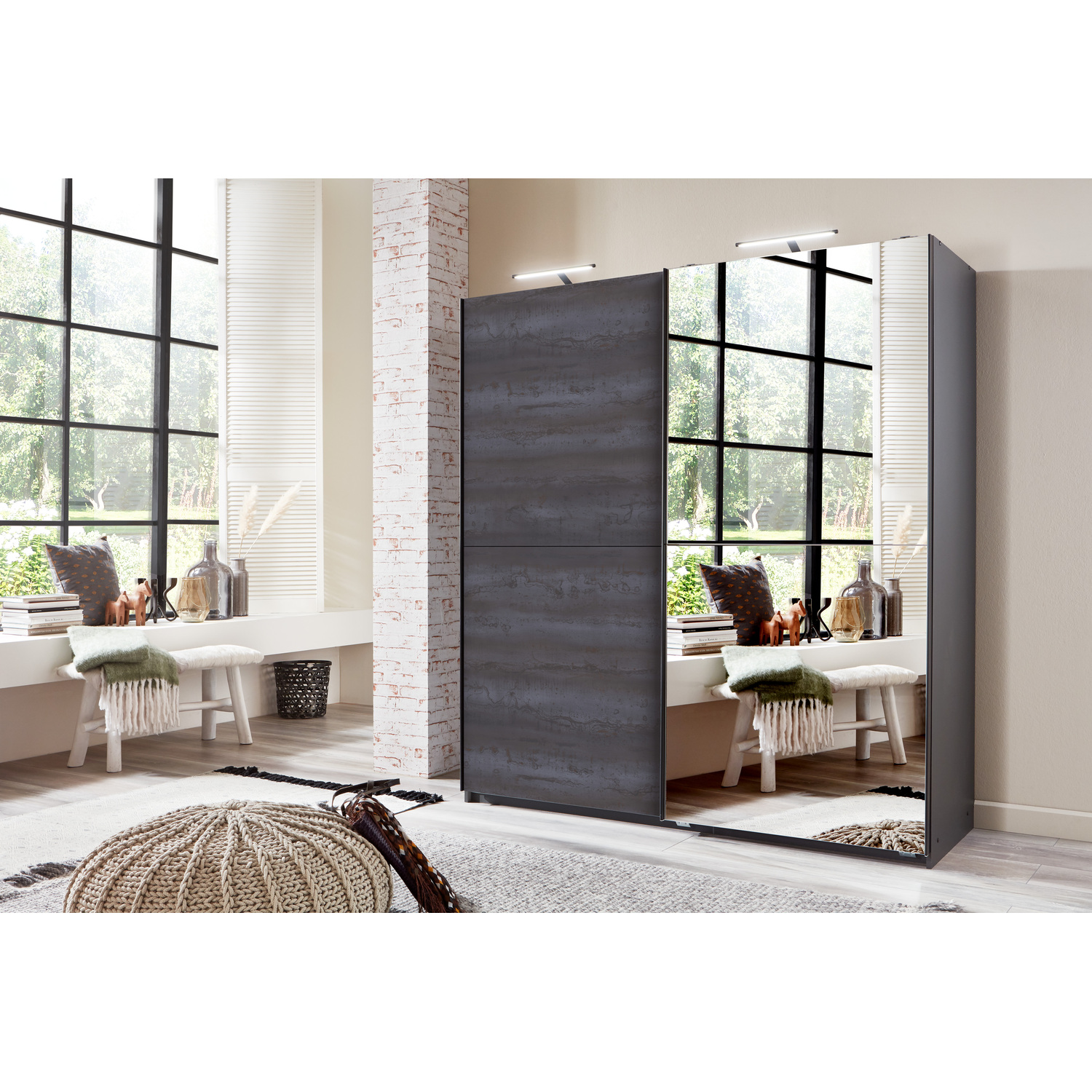 Herne Sliding Wardobe - Digi Steel