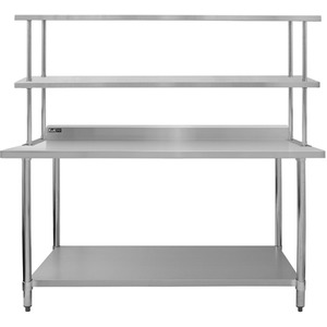 Kukoo 6ft Catering Bench with Double Over-shelf